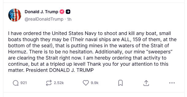 2026 04 23 TS Trump Iran Mines