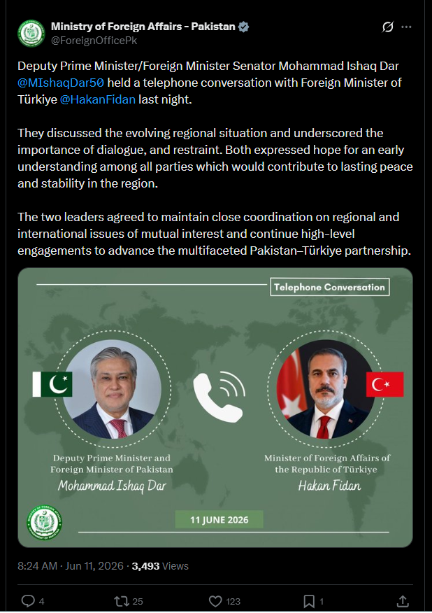 2026 05 11 X Pakistan FM Iran